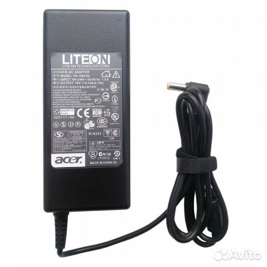 Блок питания 19V 4,74A для Acer, Bell 5,5*1,7 мм