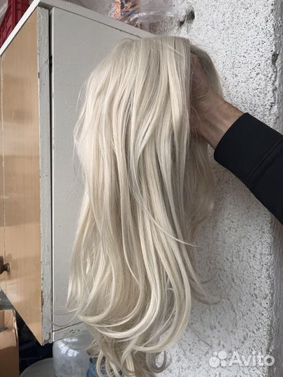 Парик блондинка длинные
