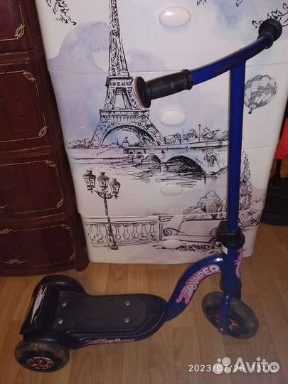 Самокат детский и самокат с амортизаторам до 100кг