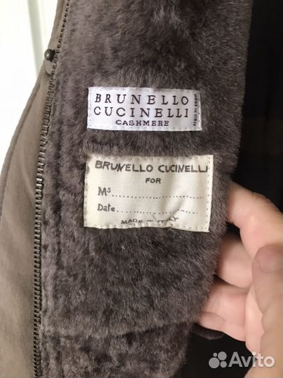 Brunello cucinelli парка пальто оригинал