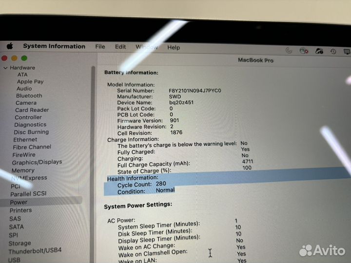 Macbook pro 13 (i5, 8/256 gb)touch bar 2019