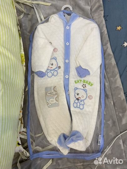 Бортики в детскую кроватку