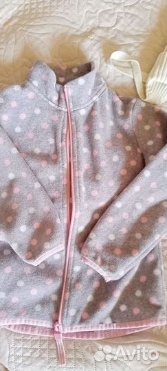 Флисовая кофта + шапка