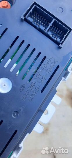 Кия сид 1 приборка