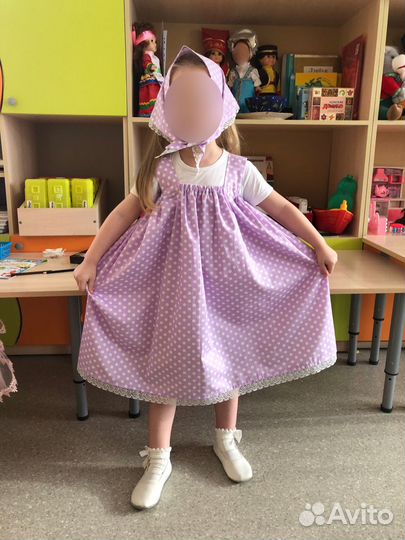 Костюм матрешки Аленушки Маши сарафан