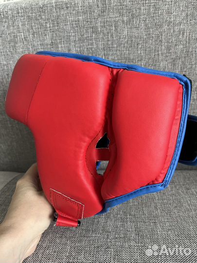 Боксерские перчатки Детские, Детский защитный шлем