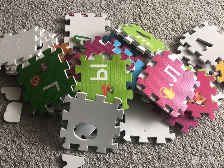 Коврик-пазл большой