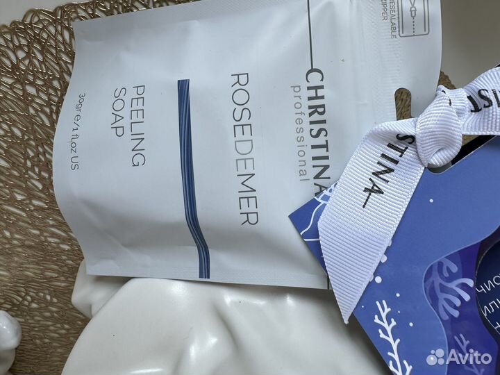 Christina rose de mer пилинговое мыло новое