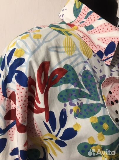 Блузка zara, 46-48, хлопок