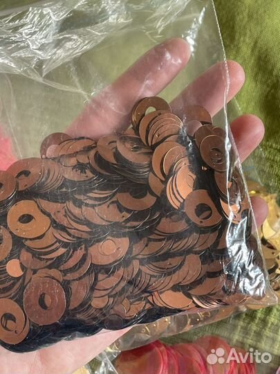 Пайетки фигурные