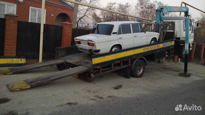 Кран и эвакуатор