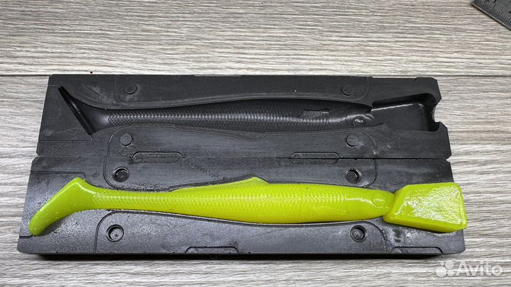 Формы для литья силиконовых приманок