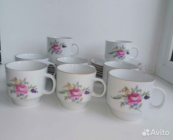 Кофейная чайная пара 