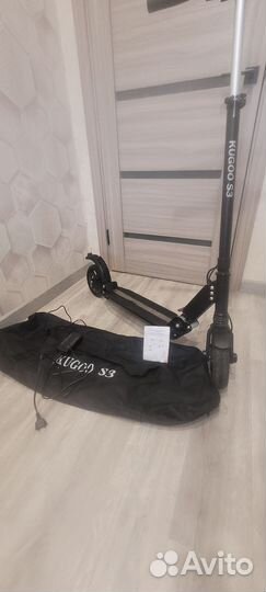 Электросамокат kugoo s3