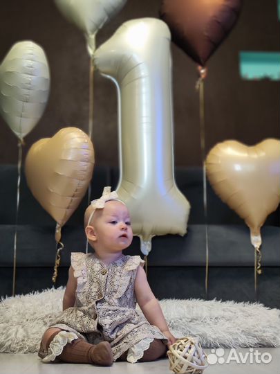 Нарядное платье для девочки 80 размер