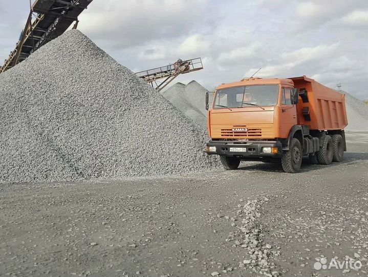 Щебень на отмостку