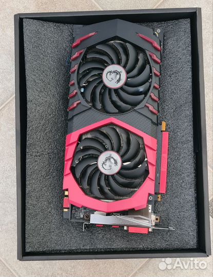 Видеокарта MSI nvidia GeForce GTX 1070 gaming X