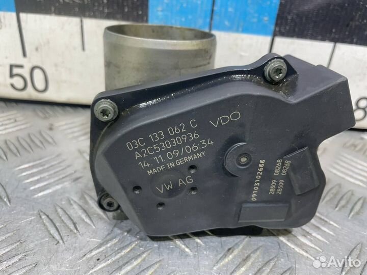 Б/У Заслонка дроссельная VW Skoda Seat Audi#004