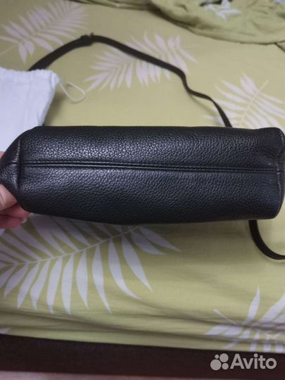 Сумка натуральная кожа furla черная