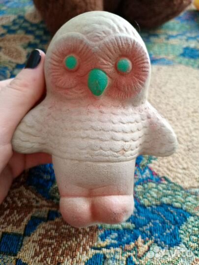 Сова резиновая