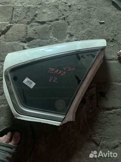 Боковое стекло ниссан тиана