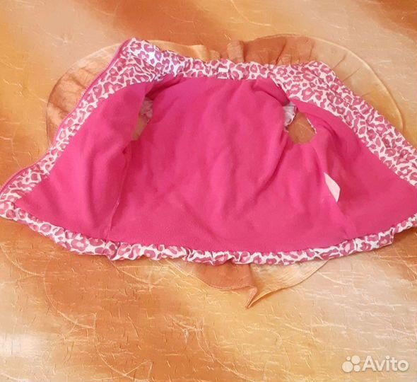 Теплая жилетка на девочку 2-3 г