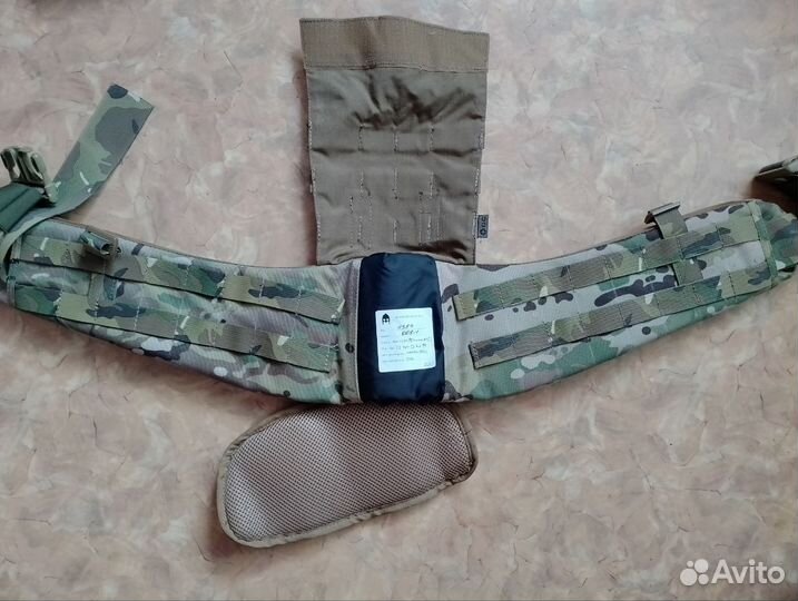 Бронежилет плитник мультикам, Шлем с ушами