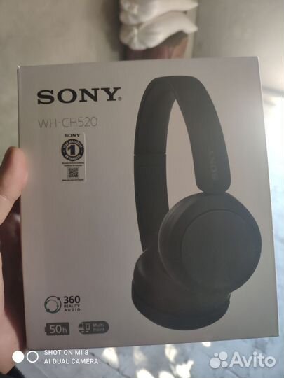 Беспроводные наушники sony WH-CH520