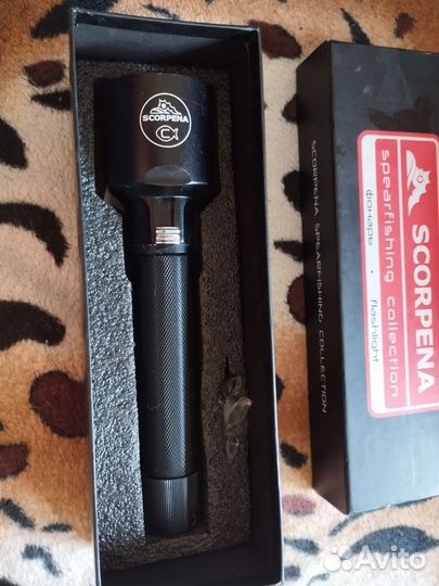 Подводная охота фонарь