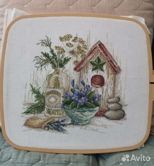 Картина вышитая 