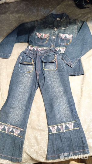 Большой пакет вещей для девочки