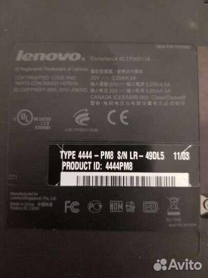 Ноутбуки Lenovo и Sony Vaio Процессор IntelCore i5