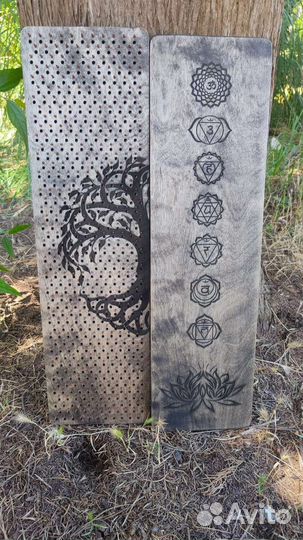 Доска садху для спины медная для йоги