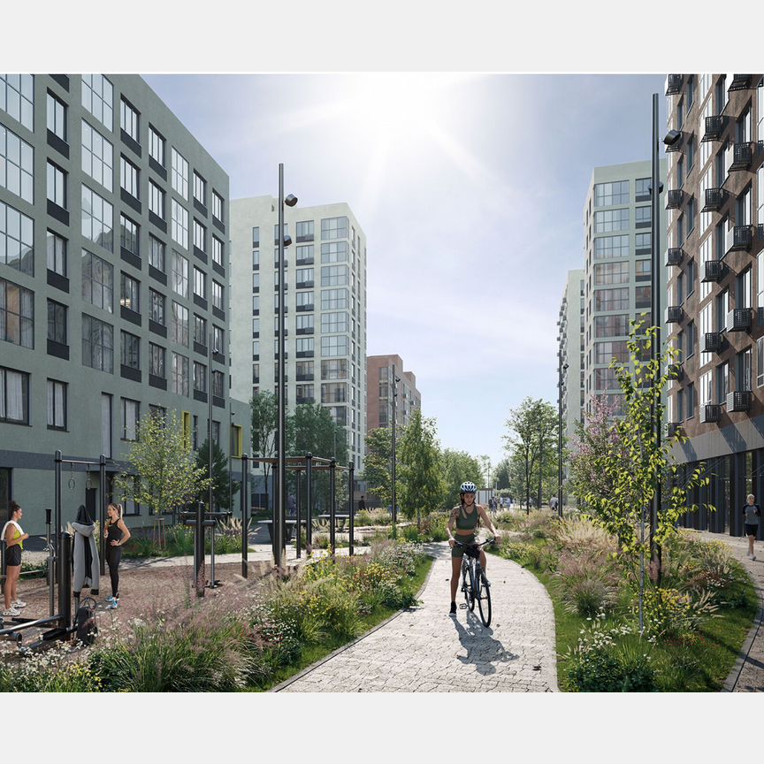 2-к. квартира, 53,8 м², 12/12 эт.