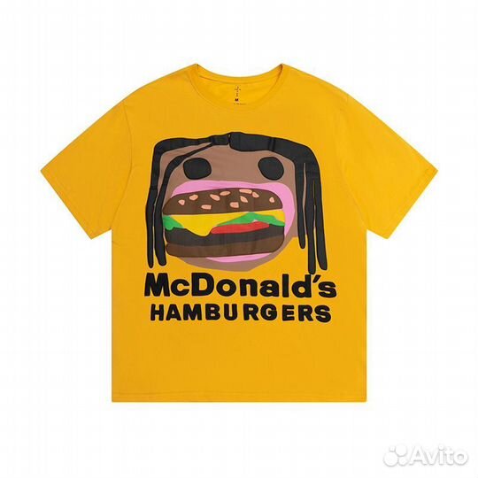 Футболка Cactus Jack x Macdonalds