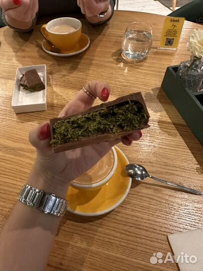 Дубайский шоколад с фисташковой пастой