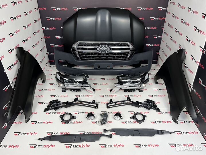 Рестайлинг Toyota Land Cruiser 200 в 2016г GBT