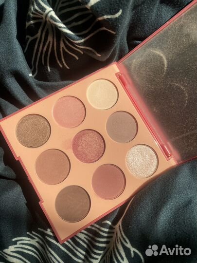 Палетка теней morphe 9v vintage rose