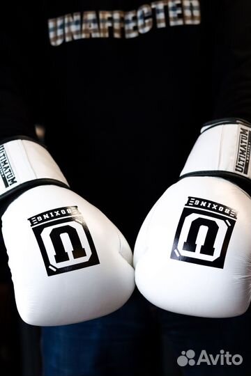 Боксерские перчатки ultimatum boxing White