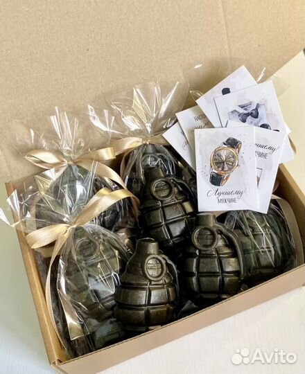 Мыло ручной работы на 23 февраля