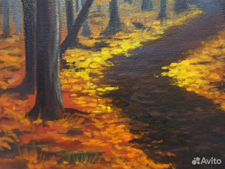 Картина маслом пейзаж 
