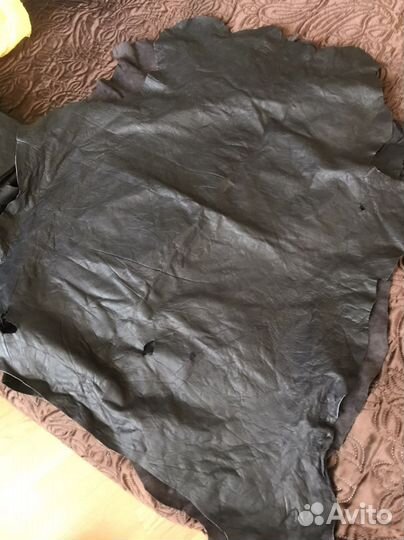 Кожа черная