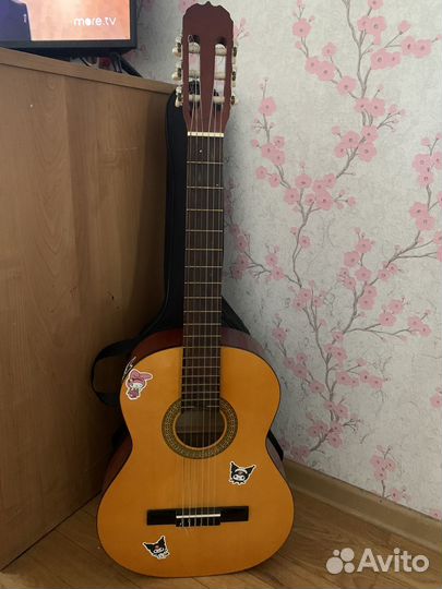 Классическая гитара шестиструнная бу
