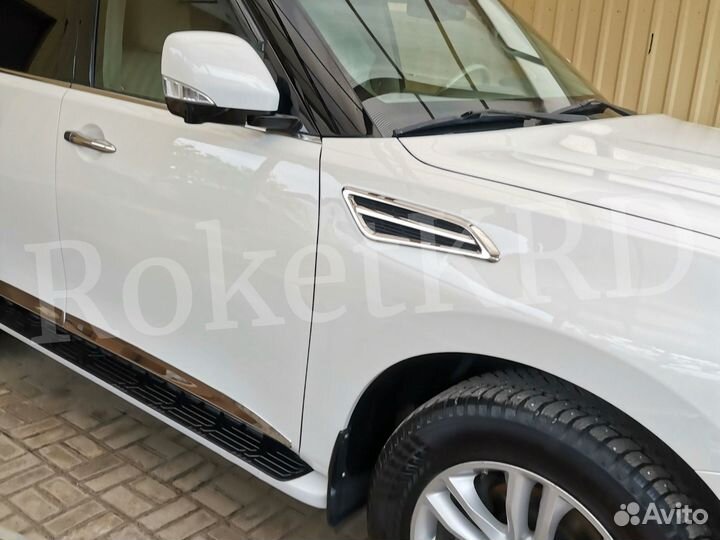 Рестайлинг Nissan Patrol в 2020 г Y62 U6590