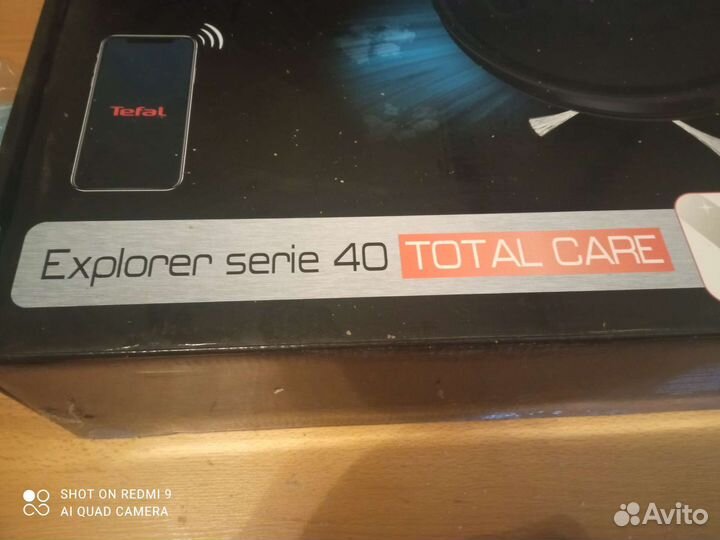 Робот пылесос. Tefal explorer serie 40