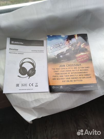 Игровые наушники с микрофоном