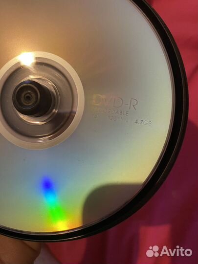 Диски чистые 4.7 гб 8 шт