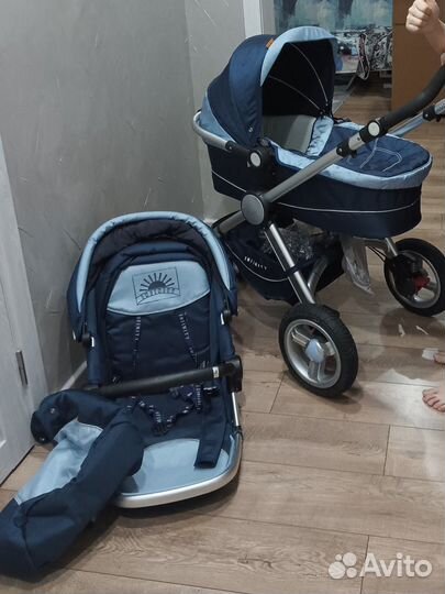 Коляска 2 в 1 бу