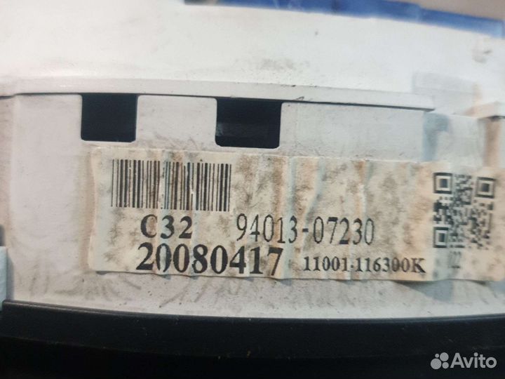 Щиток приборов киа пиканто 1