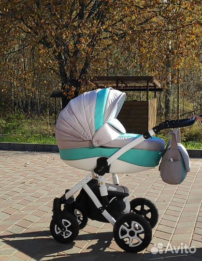 Коляска 2 в 1 adamex barletta
